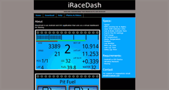 Desktop Screenshot of iracedash.com